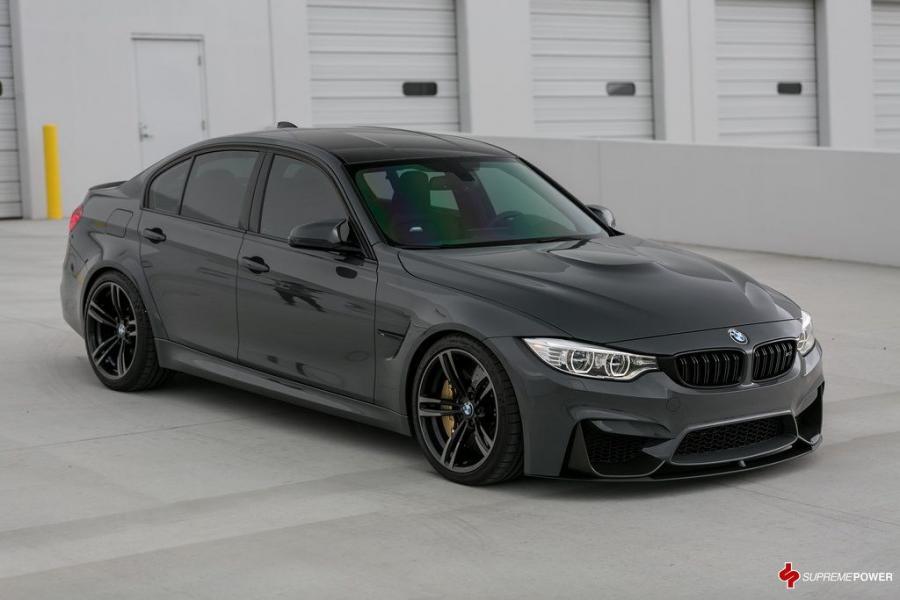  BMW M3 Sedan Grigio Telesto by Supreme Power 2016 года  (фото 2 из 16)
